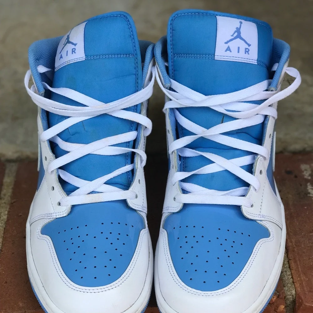 Air Jordan 1 Mid Legend Blue Size 13